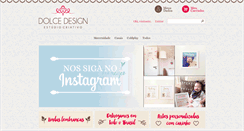 Desktop Screenshot of dolcedesign.com.br